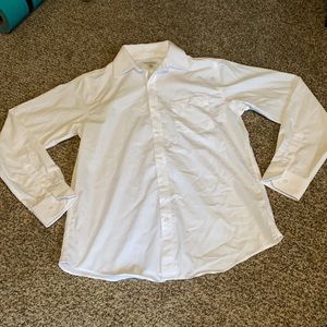 George White Button Down Dress Shirt